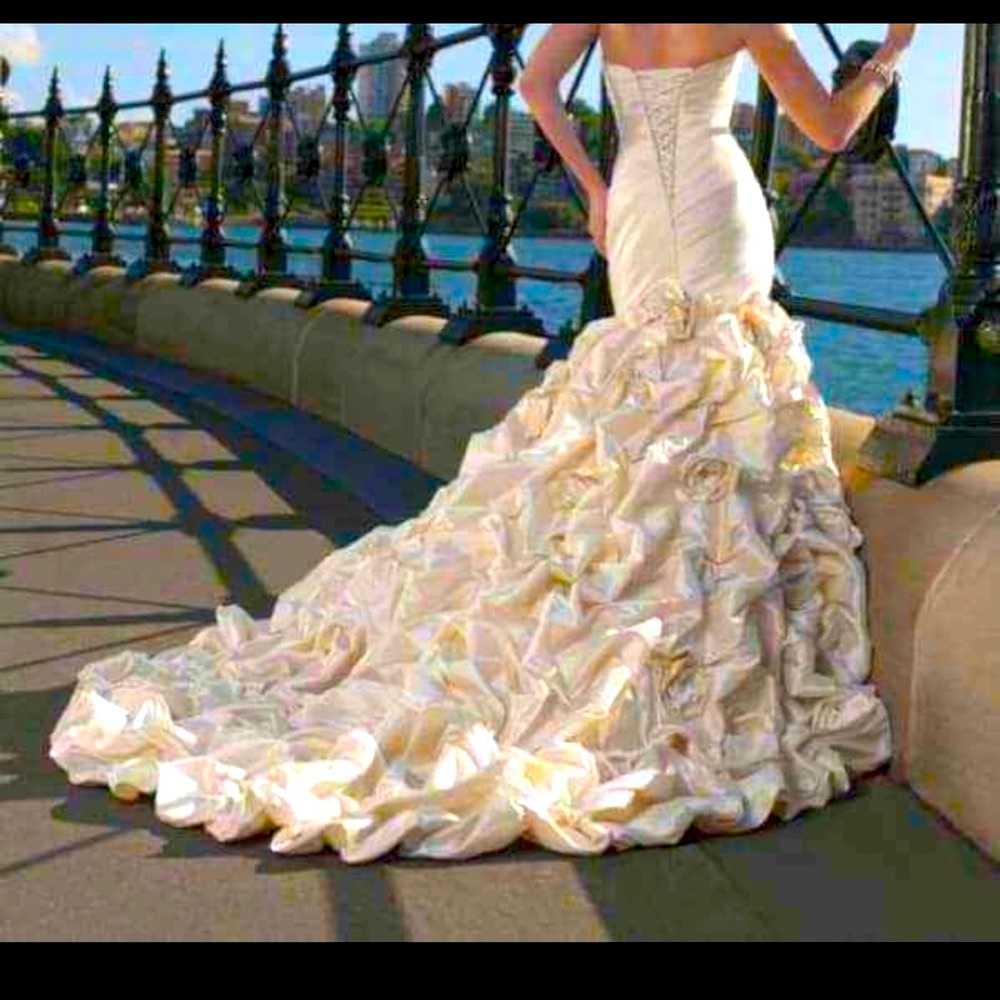 Champagne Wedding Dress
